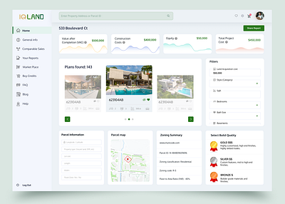 Real Estate Property Management Dashboard