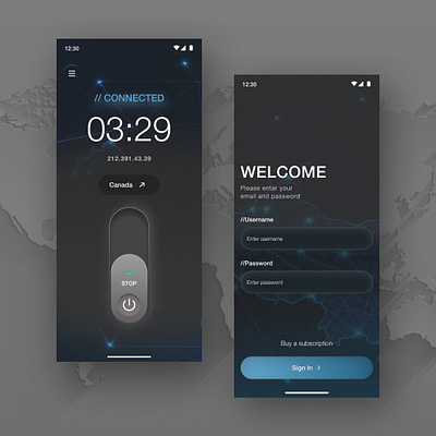 VPN app 3d app branding design graphic design illustration logo ui ux vector