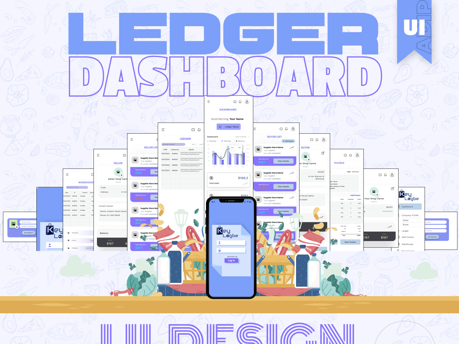 Ledger Dashboard Ui/UX Design by Moshiur Rahman Adip on Dribbble