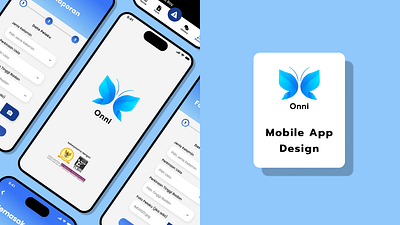 Onni UI/UX Portfolio design graphic design ui uiux ux