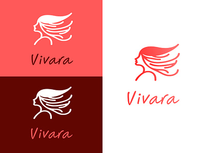 Vivara : Logo design illustration logo typography ui ux