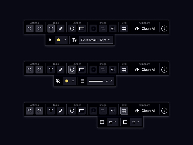 Browse thousands of Toolbar images for design inspiration | Dribbble