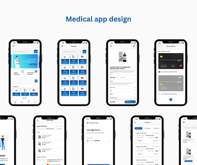 Mobile application design app design design figma medical app design mobile app design ui