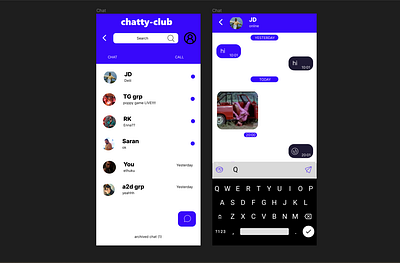 #daily UI 013 013 android chat color daily dailyui design figma ios mobile ui uidesign uiux ux