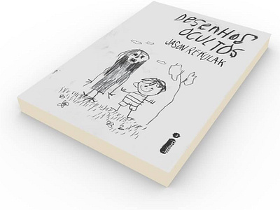 Recriação da Capa do Livro Desenhos Ocultos design editorial graphic design livros