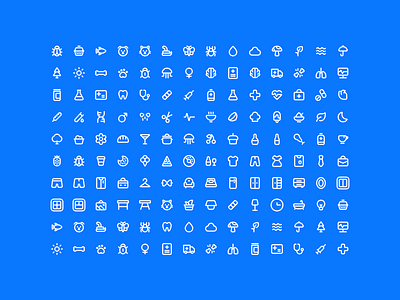 Outline Icons - Lookscout Design System design design system figma icon set icons lookscout modern outline ui vector