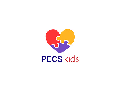 PECS kids app Logo app autism brand branding illustrator kids logo logotype teen vector