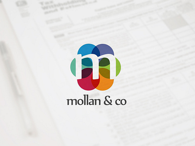 Mollan & Co brand identity branding design graphic design illustration logo typography