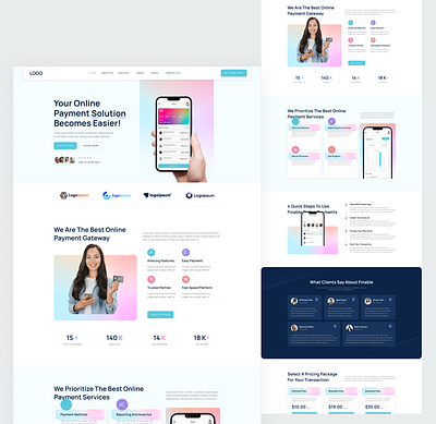 SAAS Website finance fintech saas fintech website interface platform saas saas landing page saas uiux saas website saas website design ui uiux user experience user interface ux web design website