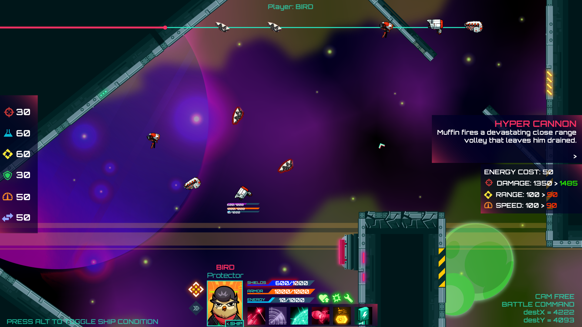 Starfighters 2d 2d art character design game art sci fi scifi space ui video game