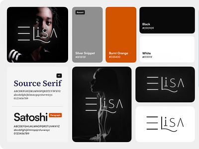 Elisa- Brand Identity branding graphic design ui