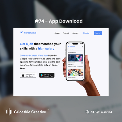 Daily Ui 74 - App Download