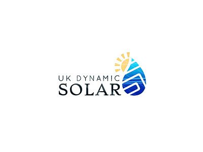 UK Dynamic Solar brand identity branding graphic design illustration logo typography