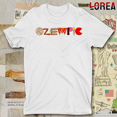 2024 Dave Portnoy Wearing Ozempic Pizza t-shirt loreatee