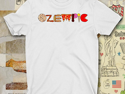 2024 Dave Portnoy Wearing Ozempic Pizza t-shirt loreatee