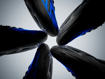 Guess the shoe #1 3d branding c4d cinema 4d design illustration lights maxon motion graphics redshift render shoe