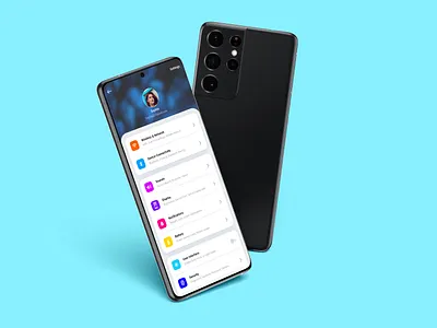 Daily UI Design Challenge | Day - 07 | Settings App UI illustration settings ui ux