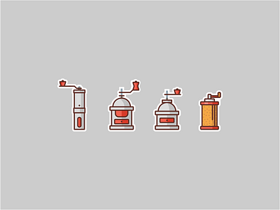 Coffee icons badge branding brewing cafe cafeteria coffee coffee maker cold cooking design drink graphic design icon icon set illustration logo retro sticker vector warm