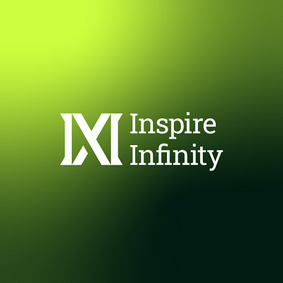 Inspire Infinity Logo Design abstract brand identity branding contemporary design futuristic geometric graphic design infinity inspire logo logo design logo type minimal modern shapes typography vector