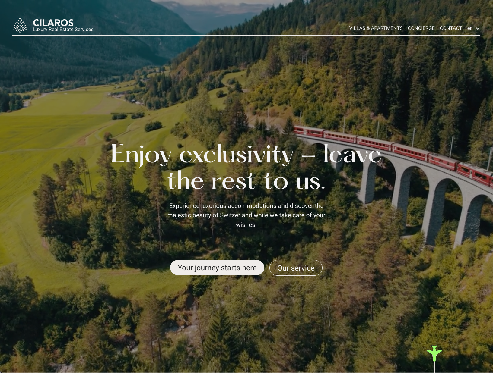 Enjoy exclusivity - leave the rest to us. animation illustration java script typography web design web development