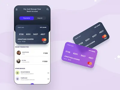 Day 4 - Payment Mobile App UI ai banking ui cred credit card crypto daily ui challenge debit card design mobile app online payment rupay saas transaction ui upi ux