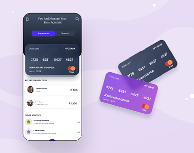 Day 4 - Payment Mobile App UI ai banking ui cred credit card crypto daily ui challenge debit card design mobile app online payment rupay saas transaction ui upi ux