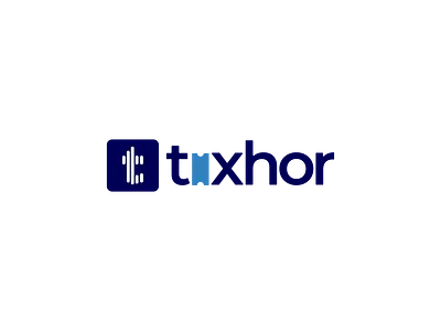 Tixhor logo design branding design graphic design illustration logo vector
