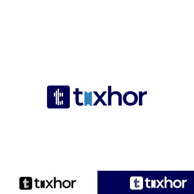 Tixhor logo design branding design graphic design illustration logo vector