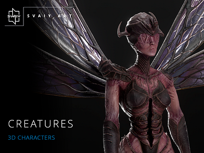 CREATURES | 3D CHARACTERS 3d animation 3d characters 3d rigging 3d creatures game ready assets game ready character unity unreal engine 5