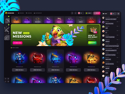 CS:GO Gambling RIO SKINS app betting platform casino fun