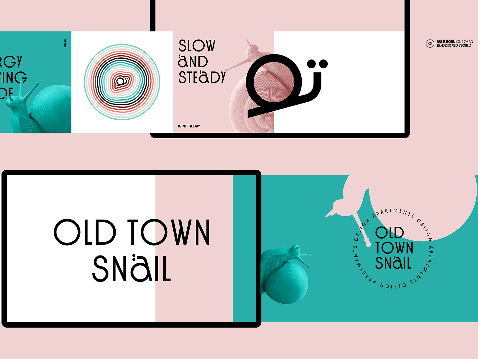 Old Town Snail Brand Identity by nom studio on Dribbble