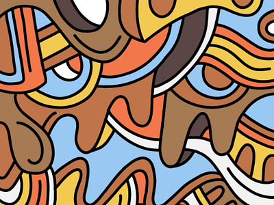 Doodle: Series. Dali Palette dali design doodle famous palettes graphic design hamburg solutions illustration salvador dali vector