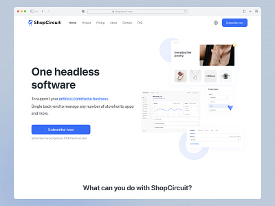 ShopCircuit eCommerce ecommmerce productteam shopifycompetitor startup ui ux