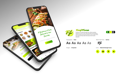 FOODFLARE Food delivery app branding design food food app food delivery logo online orders signin ui ux