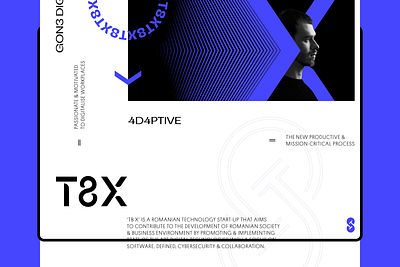 T8X Brand Identity vector