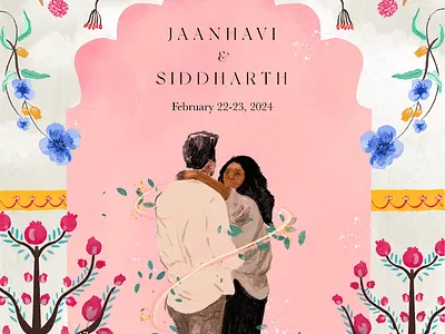 Wedding invites! wedding illustration