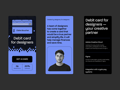 Landing Page mobile figma landing page mobile product page ui ux