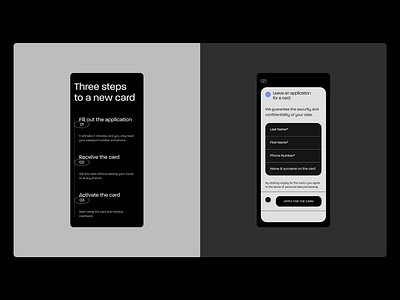 Landing Page mobile figma mobile ui ux