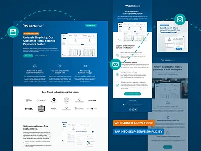 Benji Pays Campaign digital marketing email campaign marketing strategy organic marketing web design