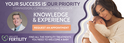 ArkLaTex Fertility Clinic Web Ad graphic design web web ad