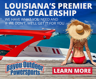 Bayou Outdoor Powersports Web Ad graphic design powersports web ad