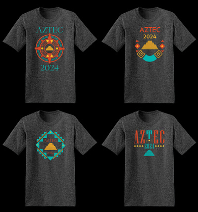 Aztec: Shirt Design Concepts branding design graphic design logo vector