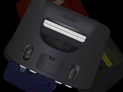 N64 Vector Render 64 n64 nintendo realistic render vector video game