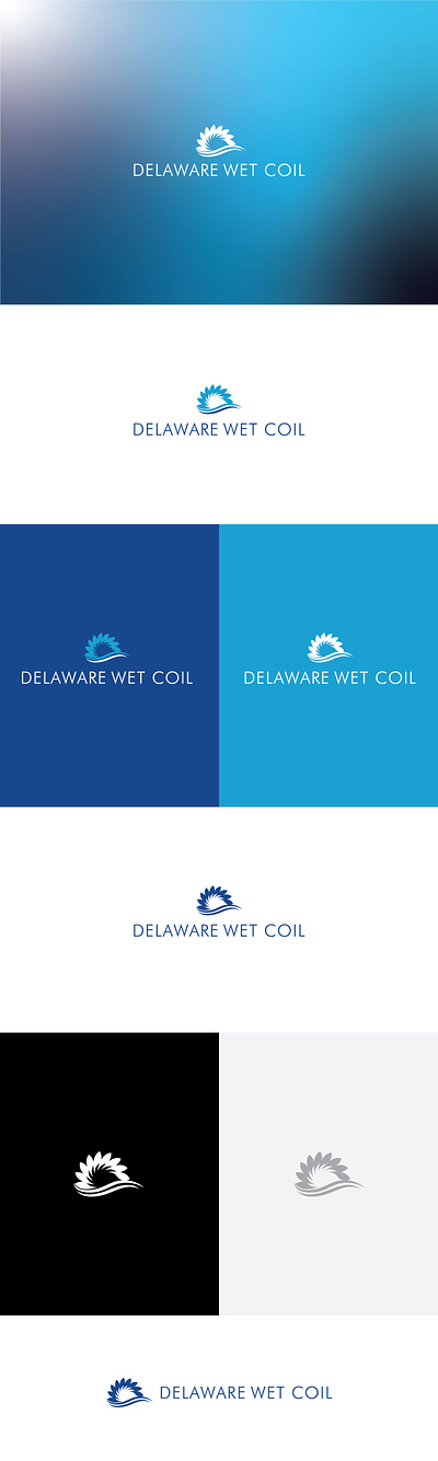Logo Design For Delaware Wet Coil branding graphic design logo