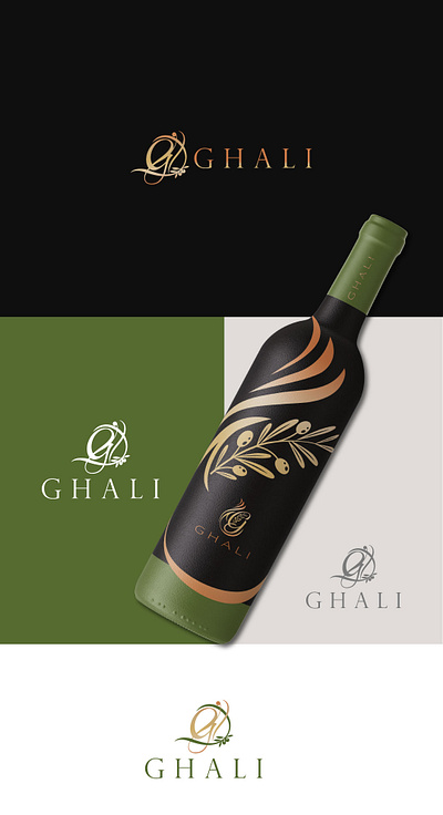 Ghali_Logo design adobe photoshop branding design graphic design illustration landing page logo ui uiux web design