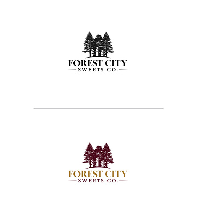 Forest City_Logo adobe photoshop branding design graphic design illustration landing page logo ui uiux web design