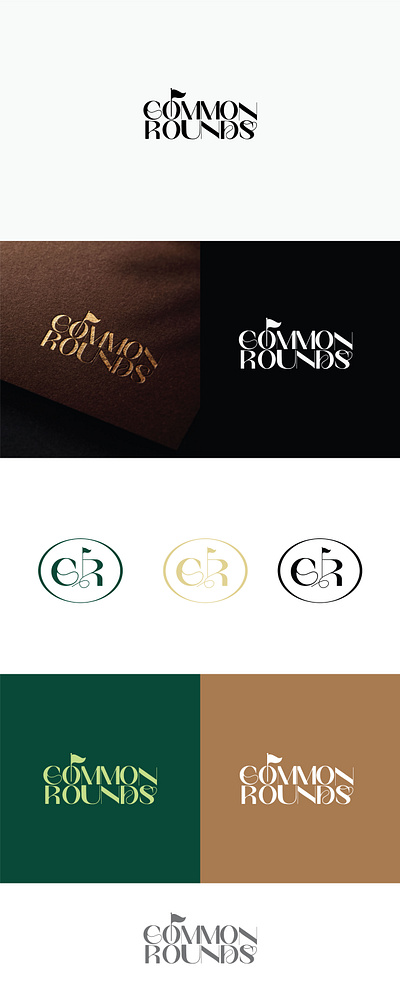 Common Rounds_Logo design adobe photoshop animation branding design graphic design illustration landing page logo motion graphics uiux web design