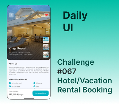 Daily UI Day 067 Booking app branding design graphic design ui ux