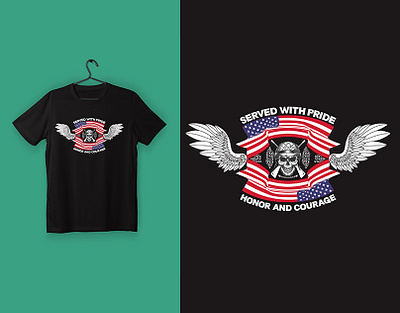 T-Shirt Design For US Veteran graphic design