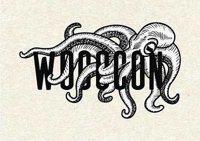 Wococon Octopus design graphic design illustration surf vector
